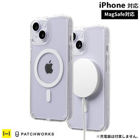MagSafe対応 iPhone16 iPhone16Pro iPhone16ProMax iPhone15 iPhone15Pro 15Plus 15ProMax 14 14Pro 14Plus 14ProMax PATCHWORKS LUMINA クリアケース 【 iphoneケース iphone16 iphone16pro スマホケース マグセーフ クリアケース 透明 耐衝撃 】