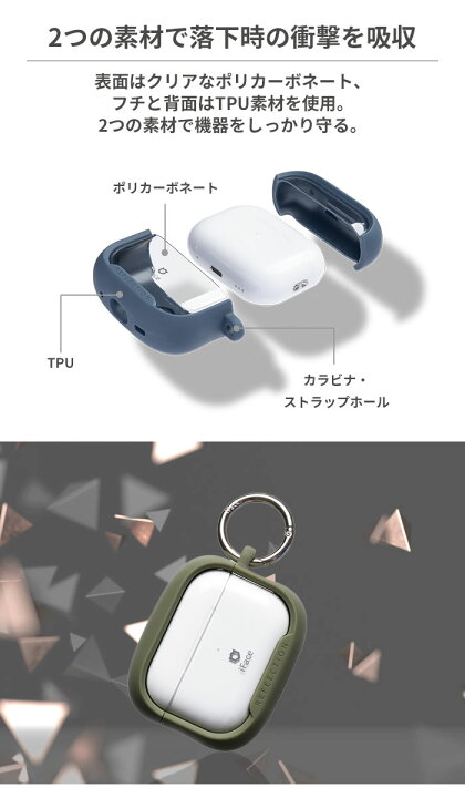楽天市場】iFace 公式 airpods pro 第2世代 ケース 第1世代 AirPods 第 