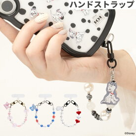 ディズニーキャラクター ビーズハンドストラップ【スマホアクセサリーグッズ Hamee】