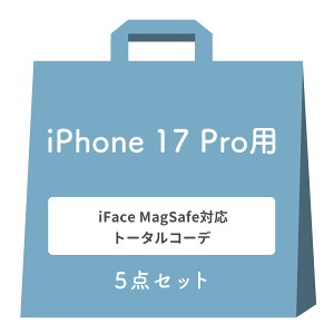 [iPhone 17e/17/17 Pro/16/16e/15��p]�y�V��p�Z�b�g iFace MagSafe�Ή��g�[�^���R�[�f������5�_�Z�b�g�y�X�}�z�A�N�Z�T���[�O�b�Y Hamee�z