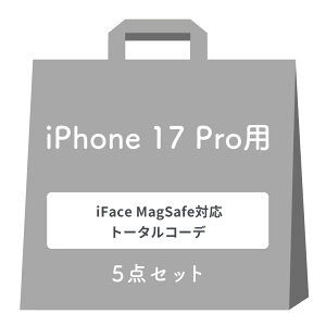 [iPhone 17e/17/17 Pro/16/16e/15��p]�y�V��p�Z�b�g iFace MagSafe�Ή��g�[�^���R�[�f������5�_�Z�b�g�y�X�}�z�A�N�Z�T���[�O�b�Y Hamee�z