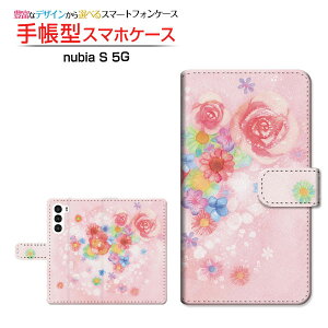 nubia S 5G [A403ZT] �k�r�A �G�X �t�@�C�u�W�[ �Ή� �蒠�^ �X�}�z�P�[�X �J�������Ή� �N���A�P�[�X�t Flower sound F:chocalo �C���X�g �r�c �D �ԕ� �s���N [ �����Y ���f�B�[�X ������� ���킢�� ]