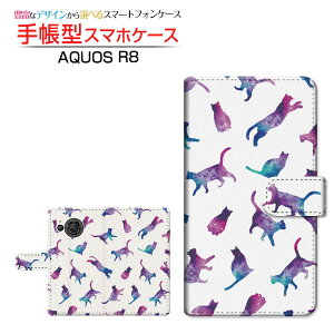 AQUOS R8 [SH-52D] �A�N�I�X �A�[���G�C�g �Ή� �蒠�^ �X�}�z�P�[�X �J�������Ή� �L���b�g �h�b�g �z���C�g SHARP �V���[�v ��`�E��`�O�X�֑������� [ �_�C�A���[�^ �u�b�N�^ ]