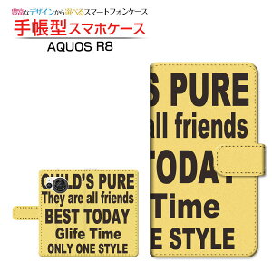 AQUOS R8 [SH-52D] �A�N�I�X �A�[���G�C�g �Ή� �蒠�^ �X�}�z�P�[�X �J�������Ή� ���S YELLOW SHARP �V���[�v ��`�E��`�O�X�֑������� �p�� �C�G���[ �� [ ���{�� �v���[���g �a���� �L�O�� ]