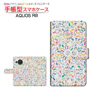 AQUOS R8 [SH-52D] �A�N�I�X �A�[���G�C�g �Ή� �蒠�^ �X�}�z�P�[�X �J�������Ή� ���؋� SHARP �V���[�v ��`�E��`�O�X�֑������� �����₩ �t ���ꂢ [ ���{�� �v���[���g �a���� �L�O�� ]