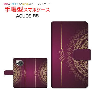 AQUOS R8 [SH-52D] �A�N�I�X �A�[���G�C�g �Ή� �蒠�^ �X�}�z�P�[�X �J�������Ή� Oriental(type004) SHARP �V���[�v ��`�E��`�O�X�֑������� �I���G���^�� �S�[�W���X ���� [ ���{�� �v���[���g �a��