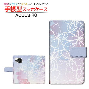 AQUOS R8 [SH-52D] �A�N�I�X �A�[���G�C�g �Ή� �蒠�^ �X�}�z�P�[�X �J�������Ή� �t�����[(type018) SHARP �V���[�v ��`�E��`�O�X�֑������� �� ���� �O���f�[�V���� [ ���{�� �v���[���g �a���� 