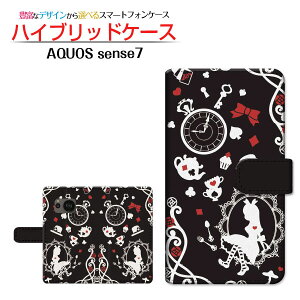 AQUOS sense7 [SH-53C SHG10] �A�N�I�X �Z���X�Z�u�� �Ή� �蒠�^ �X�}�z�P�[�X �J�������Ή� ���̍��̃A���X �u���b�N SHARP �V���[�v ��`�E��`�O�X�֑������� [ �_�C�A���[�^ �u�b�N�^ ]