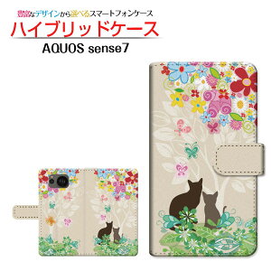 AQUOS sense7 [SH-53C SHG10] �A�N�I�X �Z���X�Z�u�� �Ή� �蒠�^ �X�}�z�P�[�X �J�������Ή� �X�̒��̔L SHARP �V���[�v ��`�E��`�O�X�֑������� �K�[���[ �� �t���� �� �l�R �� ���킢�� [ �_�C�A��