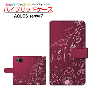 AQUOS sense7 [SH-53C SHG10] �A�N�I�X �Z���X�Z�u�� �Ή� �蒠�^ �X�}�z�P�[�X �J�������Ή� �t�͗l�i�p�[�v���j SHARP �V���[�v ��`�E��`�O�X�֑������� �t �ρ[�Ղ� �ނ炳�� �� �����₩ ���ꂢ 