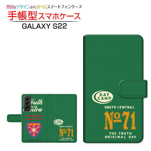 GALAXY S22 [SC-51C SCG13] �M�����N�V�[ �G�X�g�D�G���e�B�c�[ �Ή� �蒠�^ �X�}�z�P�[�X �J�������Ή� DAY CAMP Samsung �T���X�� ��`�E��`�O�X�֑������� �A�����J �L�����v �J�W���A�� [ ���{�� �v