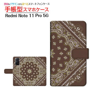Redmi Note 11 Pro 5G ���b�h�~�[ �m�[�g �C���u�� �v�� �t�@�C�u�W�[ �Ή� �蒠�^ �X�}�z�P�[�X �J�������Ή� Bandana(type003) Xiaomi �V���I�~ ��`�E��`�O�X�֑������� �o���_�i �y�C�Y���[ �u���E��