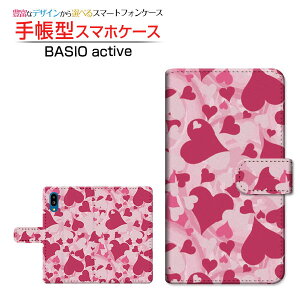 BASIO active [SHG09] �x�C�V�I �A�N�e�B�u �Ή� �蒠�^ �X�}�z�P�[�X �J�������Ή� ���u���[�n�[�g SHARP �V���[�v ��`�E��`�O�X�֑������� �n�[�g �s���N [ �_�C�A���[�^ �u�b�N�^ ]