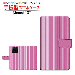 Xiaomi 13T [XIG04] �V���I�~ �T�[�e�B�[���e�B�[ �Ή� �蒠�^ �X�}�z�P�[�X �J�������Ή� �X�g���C�v�s���N ��`�E��`�O�X�֑������� �{�[�_�[ �X�g���C�v ���܂��� �s���N �V���v�� [ �_�C�A��