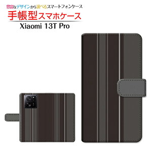 Xiaomi 13T Pro �V���I�~ �T�[�e�B�[���e�B�[ �v�� �Ή� �蒠�^ �X�}�z�P�[�X �J�������Ή� Stripe(�X�g���C�v) type004 ��`�E��`�O�X�֑������� �X�g���C�v �c���� ���i�u���b�N�j �V�b�N [ �_�C�A