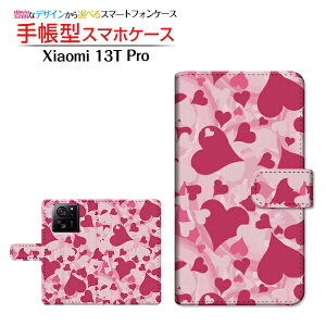 Xiaomi 13T Pro �V���I�~ �T�[�e�B�[���e�B�[ �v�� �Ή� �蒠�^ �X�}�z�P�[�X �J�������Ή� ���u���[�n�[�g ��`�E��`�O�X�֑������� �n�[�g �s���N [ �_�C�A���[�^ �u�b�N�^ ]