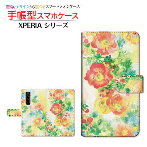 tیtBt XPERIA 10 II [SO-41A/SOV43/Y!mobile] Ή 蒠^ X}zP[X JΉ Flowers dance F:chocalo SONY \j[ `E`OX  CXg rc D  肷 [ Y fB[