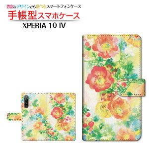 XPERIA 10 IV [SO-52C SOG07] GNXyA e }[NtH[ Ή 蒠^ X}zP[X JΉ Flowers dance F:chocalo SONY \j[ `E`OX֑ CXg rc D  肷 [ Y 