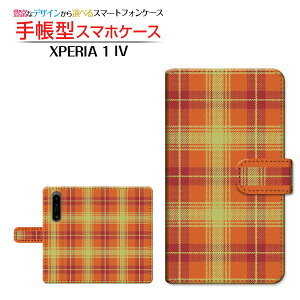 XPERIA 1 IV [SO-51C SOG06] GNXyA  }[NtH[ Ή 蒠^ X}zP[X JΉ Plaid(`FbN) type005 SONY \j[ `E`OX֑  iq Vv [ _CA