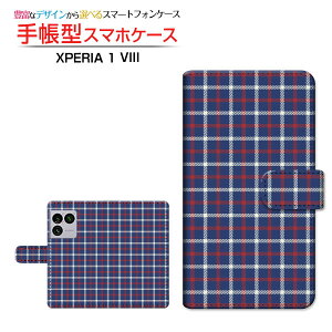 XPERIA 1 VIII [SO-51G SOG17 A601SO] �G�N�X�y���A ���� �}�[�N�G�C�g �Ή� �蒠�^ �X�}�z�P�[�X �J�������Ή� �N���A�P�[�X�t �`�F�b�N(type004) �i�q �l�C�r�[ �J�W���A�� [ ���{�� �v���[���g �a���� 