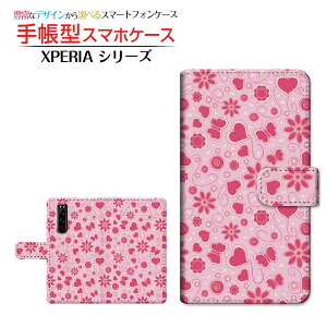 �t���ی�t�B�����t XPERIA 5 III [SO-53B SOG05 SoftBank] �Ή� �蒠�^ �X�}�z�P�[�X �J�������Ή� �n�[�g�Ԕ� SONY �\�j�[ ��`�E��`�O�X�� �������� �́[�� �s���N ���킢�� �� �� [ �_�C�A���[�^ �u