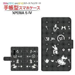 XPERIA 5 IV [SO-54C SOG09] �G�N�X�y���A �t�@�C�u �}�[�N�t�H�[ �Ή� �蒠�^ �X�}�z�P�[�X �J�������Ή� �`�F�b�N�A���X �u���b�N SONY �\�j�[ ��`�E��`�O�X�֑������� [ �_�C�A���[�^ �u�b�N�^ ]