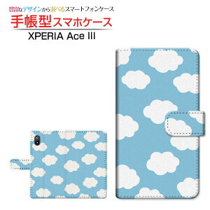 XPERIA Ace III [SO-53C SOG08] �G�N�X�y���A �G�[�X �}�[�N�X���[ �Ή� �蒠�^ �X�}�z�P�[�X �J�������Ή� �_�h�b�g ���F SONY �\�j�[ ��`�E��`�O�X�֑������� [ �_�C�A���[�^ �u�b�N�^ ]