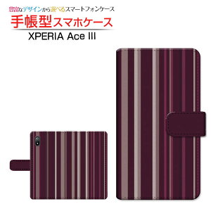 XPERIA Ace III [SO-53C SOG08] �G�N�X�y���A �G�[�X �}�[�N�X���[ �Ή� �蒠�^ �X�}�z�P�[�X �J�������Ή� �X�g���C�v�{���h�[ SONY �\�j�[ ��`�E��`�O�X�֑������� �{�[�_�[ �X�g���C�v ���܂��� 