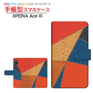 XPERIA Ace III [SO-53C SOG08] �G�N�X�y���A �G�[�X �}�[�N�X���[ �Ή� �蒠�^ �X�}�z�P�[�X �J�������Ή� �p�b�`���[�N���U�[type1 SONY �\�j�[ ��`�E��`�O�X�֑������� ���U�[ �� ���� �p�b�`���[