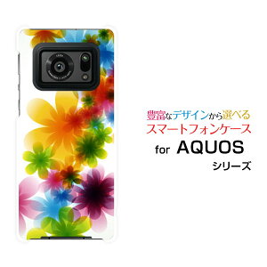 �X�}�z�P�[�X AQUOS R6 �A�N�I�X �A�[���V�b�N�X[SH-51B]docomo SoftBankPastel Flower type001[ �X�}�z�J�o�[ �g�уP�[�X �l�C ��� ]