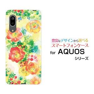 �X�}�z�P�[�X AQUOS sense3 lite �A�N�I�X �Z���X�X���[ ���C�g�y�V���o�C��Flowers dance[ �f�U�C�� �G�� ���킢�� ]