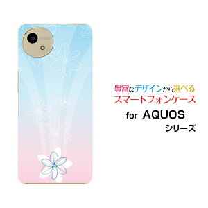 X}zP[X AQUOS wish5 ANIX EBbVt@Cu[SH-52F]docomo Y!mobilePastel Flower type005[ X}zJo[ gуP[X lC  ]
