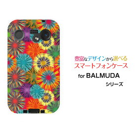 スマホケース BALMUDA Phone バルミューダ フォンSoftBank菊花火[ スマホカバー 携帯ケース 人気 定番 ]