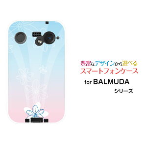 X}zP[X BALMUDA Phone o~[_ tHSoftBankPastel Flower type005[ X}zJo[ gуP[X lC  ]