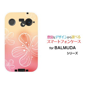 X}zP[X BALMUDA Phone o~[_ tHSoftBankPastel Flower type007[ X}zJo[ gуP[X lC  ]