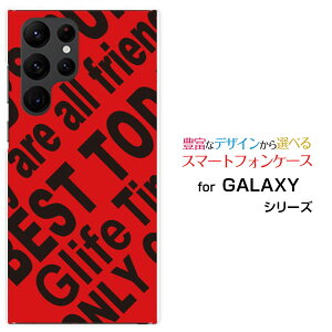 X}zP[X GALAXY S22 Ultra MNV[ GXgDGeBc[ Eg[SC-52C SCG14]docomo auRogo (RED)[ fUC G 킢 ]