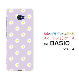 スマホケース BASIO4 ベイシオ フォー[KYV47]au UQ mobileパステルフラワー type2[ おしゃれ プレゼント 誕生日 記念日 ]