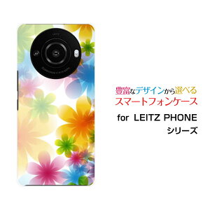 X}zP[X LEITZ PHONE 3 CctH X[SoftBankPastel Flower type002[ X}zJo[ gуP[X lC  ]