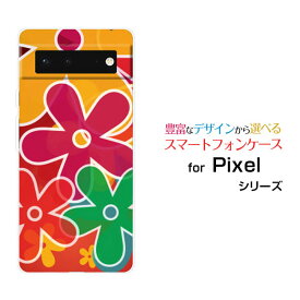 スマホケース 液晶保護ガラスフィルム付 Google Pixel 6 グーグル ピクセル シックスau SoftBankFLat FLoWer[ スマホカバー 携帯ケース 人気 定番 ]