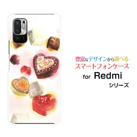 スマホケース Redmi Note 10T レッドミー ノート テンティーSoftBankSweets time チョコレート[ デザイン 雑貨 かわいい ]