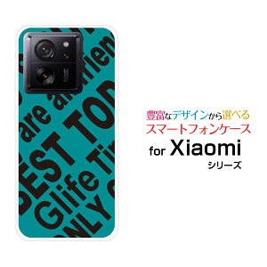 �X�}�z�P�[�X Xiaomi 13T �V���I�~ �T�[�e�B�[���e�B�[[XIG04]au UqmobileRogo (TURQUOISE)[ �f�U�C�� �G�� ���킢�� ]