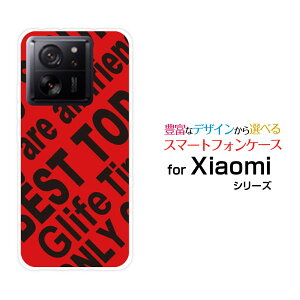 �X�}�z�P�[�X Xiaomi 13T �V���I�~ �T�[�e�B�[���e�B�[[XIG04]au UqmobileRogo (RED)[ �f�U�C�� �G�� ���킢�� ]
