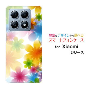 �X�}�z�P�[�X Xiaomi 14T Pro �V���I�~ �t�H�[�e�B�[���e�B�[ �v��SoftBankPastel Flower type002[ �X�}�z�J�o�[ �g�уP�[�X �l�C ��� ]
