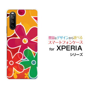 �X�}�z�P�[�X �t���ی�t�B�����t XPERIA 10 III Lite �G�N�X�y���A �e�� �}�[�N�X���[ ���C�g�y�V���o�C��FLat FLoWer[ �X�}�z�J�o�[ �g�уP�[�X �l�C ��� ]