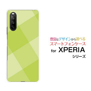 X}zP[X tیtBt XPERIA 10 III Lite GNXyA e }[NX[ CgyVoCSquareTile(Green)[ X}zJo[ gуP[X lC  ]
