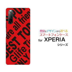 X}zP[X tیtBt XPERIA 10 II GNXyA e }[Nc[[SO-41A SOV43 Y!mobile]hR G[[ CoCRogo (RED)[ fUC G 킢 ]
