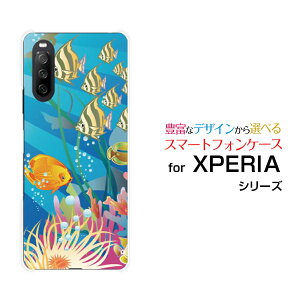 X}zP[X tیKXtBt XPERIA 10 III GNXyA e }[NX[[SO-52B SOG04 A101SO]docomo au Y!mobileFish's Life[ X}zJo[ gуP[X lC  ]
