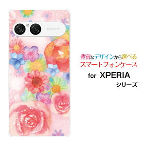 �X�}�z�P�[�X XPERIA 10 VII �G�N�X�y���A �e�� �}�[�N�Z�u��[SO-52F SOG16 A502SO]docomo au SoftBankFlower sound[ �f�U�C�� �G�� ���킢�� ]
