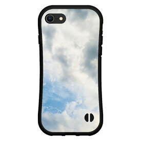 液晶保護ガラスフィルム付 iPhone 8アイフォン エイトdocomo au SoftBank落としても割れにくい驚きの衝撃吸収力豊富なオリジナルデザイン耐衝撃 ハイブリッドケースsky type2
