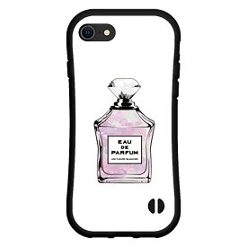 iPhone SE (第3世代)アイフォン エスイー 2022docomo au SoftBank 楽天モバイル落としても割れにくい驚きの衝撃吸収力豊富なオリジナルデザイン耐衝撃 ハイブリッドケース香水 type1 ピンクパープル